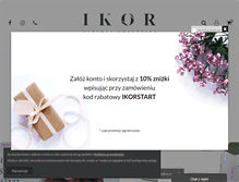 Tablet Screenshot of ikor.pl